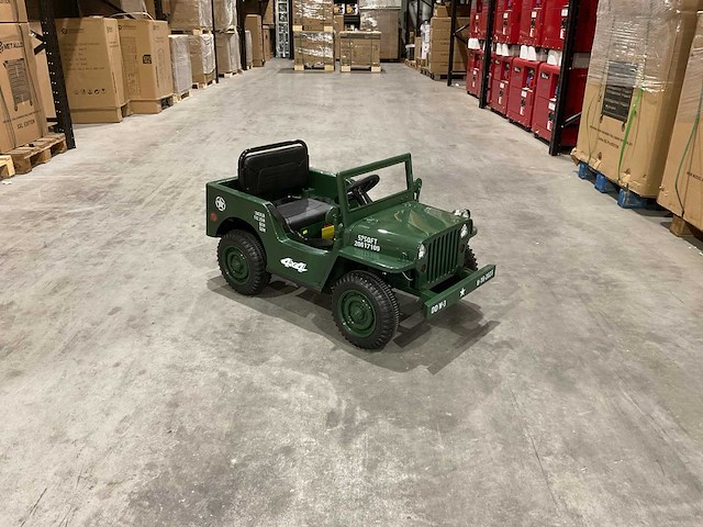 Jeep - hj103 donker groen - speelgoed - afbeelding 34 van  52