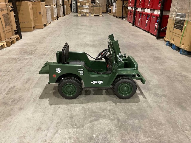 Jeep - hj103 donker groen - speelgoed - afbeelding 36 van  37