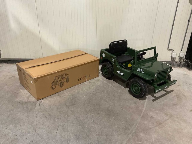 Jeep - hj103 donker groen - speelgoed - afbeelding 28 van  51