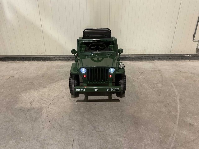 Jeep - hj103 donker groen - speelgoed - afbeelding 42 van  51