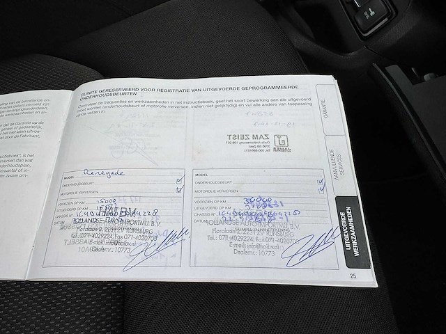 Jeep - renegade - 1.4 m.air longitude - car - 2015|gf-223-b|iaw - afbeelding 22 van  25