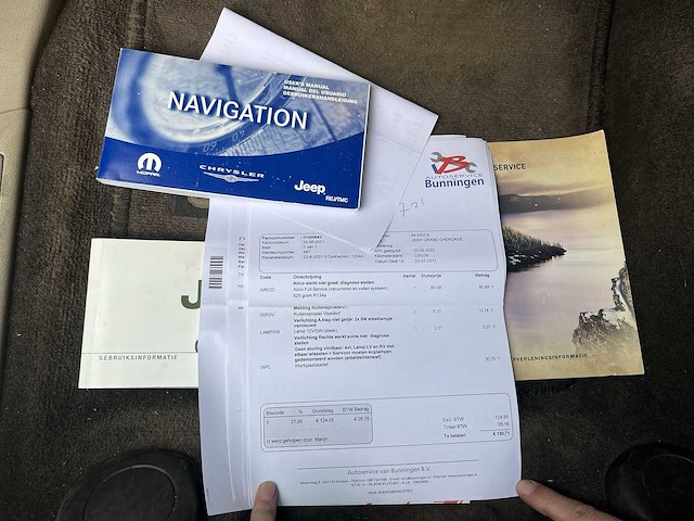 Jeep grand cherokee 3.6 overland 2011 | 94-nxz-9 - afbeelding 22 van  33