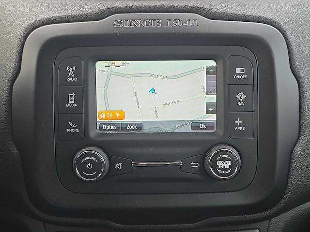 Jeep renegade 1.4 ma night eagle 2 2017 | pp-917-j - afbeelding 11 van  31