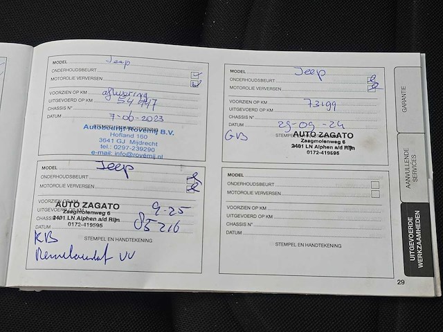 Jeep renegade 1.4 ma night eagle 2 2017 | pp-917-j - afbeelding 25 van  31