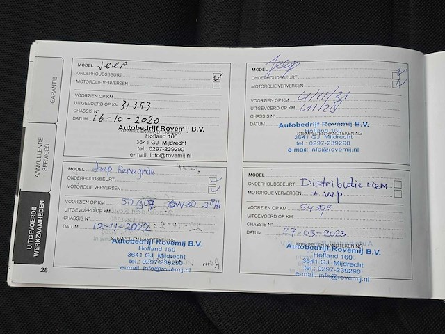 Jeep renegade 1.4 ma night eagle 2 2017 | pp-917-j - afbeelding 19 van  31