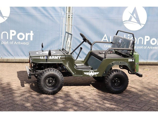 Jeep willie 150cc benzine 2025 nieuw in krat - afbeelding 1 van  1