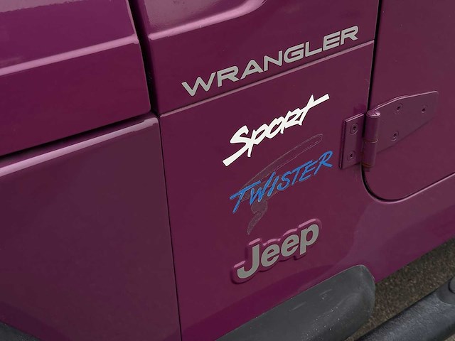 Jeep wrangler 2.5 soft top twister 1997 | youngtimer | p-801-jb iaw - afbeelding 12 van  22