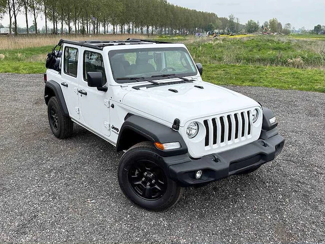 Jeep wrangler softtop - 2022 - 4x4 3.0 diesel sport - - personenauto - afbeelding 13 van  16