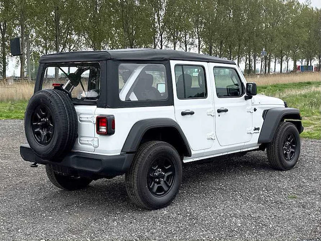 Jeep wrangler softtop - 2022 - 4x4 3.0 diesel sport - - personenauto - afbeelding 15 van  16