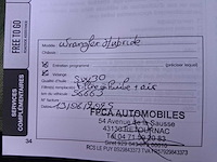 Jeep wrangler unlimited 2.0 4xe plug-in hybrid 80th anniversary 2021 | 68-60-36 - afbeelding 26 van  33