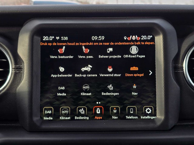 Jeep wrangler unlimited 2.0 4xe plug-in hybrid sahara -2021 | 72-36-01 - afbeelding 4 van  40