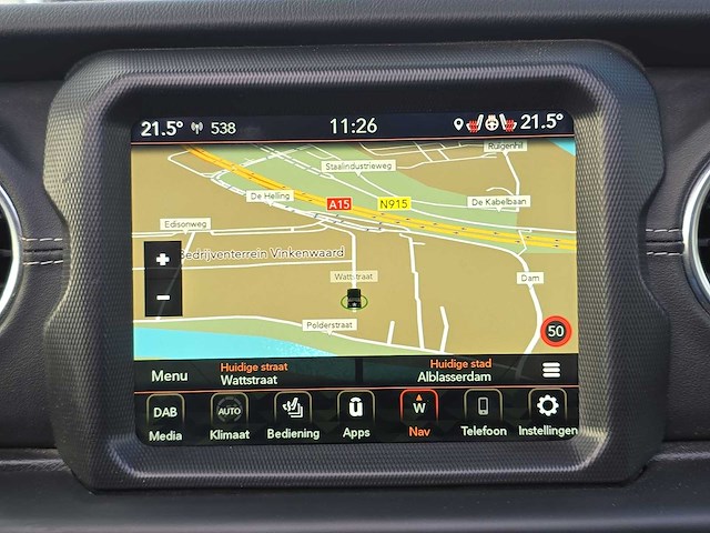 Jeep wrangler unlimited 4xe 380 sahara 2022 | 14-67-46 - afbeelding 7 van  16