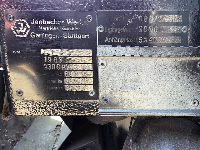 Jenbacher werk vertriebs gmbh - 1983 - t3-440 - terminal trekker - afbeelding 16 van  23