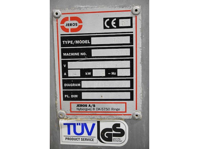 Jeros 8115 rvs gereedschap vaatwasmachine - afbeelding 4 van  5