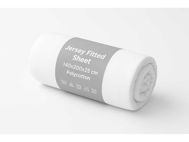 Jersey - fitted sheet 140/200 - beddengoed (50x) - afbeelding 3 van  7