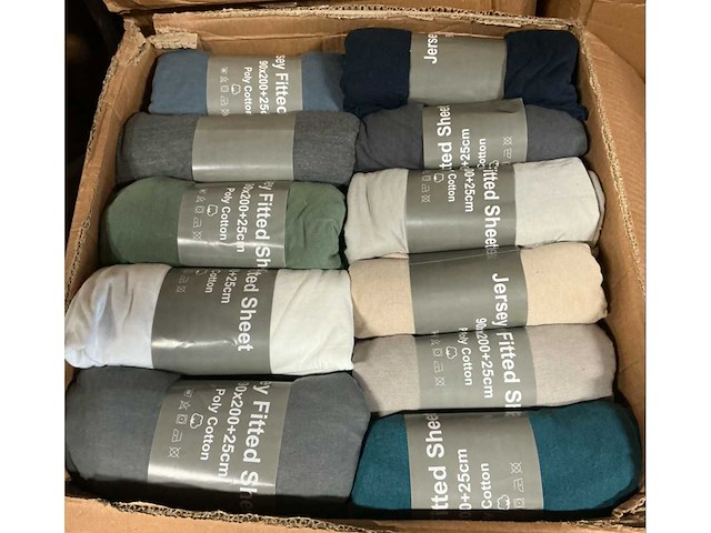 Jersey - fitted sheet 90/200 - beddengoed (60x) - afbeelding 8 van  8