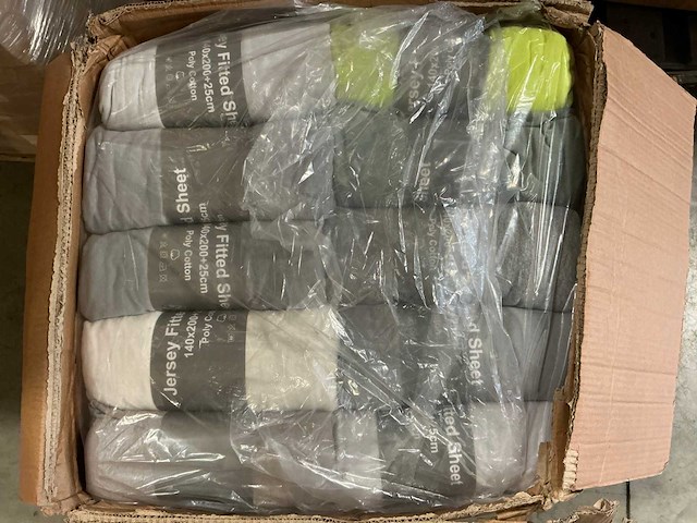 Jersey fitted sheet 140/200 hoeslaken (50x) - afbeelding 6 van  7