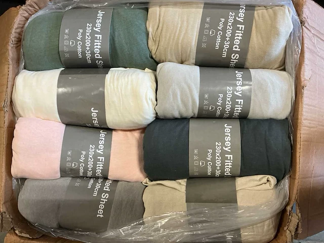 Jersey fitted sheet 230/200 waterbed hoeslaken (40x) - afbeelding 3 van  5
