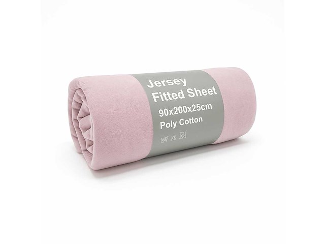 Jersey fitted sheet 90/200 hoeslaken (60x) - afbeelding 3 van  7