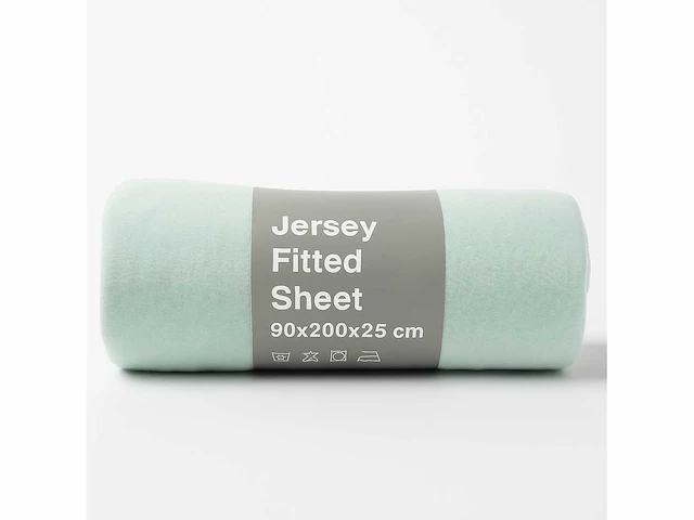 Jersey fitted sheet 90/200 hoeslaken (60x) - afbeelding 2 van  4