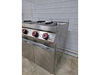 Jesco - rvs dubbelpans friteuse - afbeelding 9 van  9