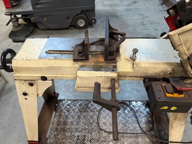 Jet - 2008 - hvbs-56m - metalen horizontale bandzaagmachine - afbeelding 7 van  9