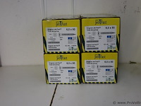 Jet-fast spaanplaatschroef 6,0 x 50 tx30 silverline - 4 dozen á 200 stuks - afbeelding 1 van  2