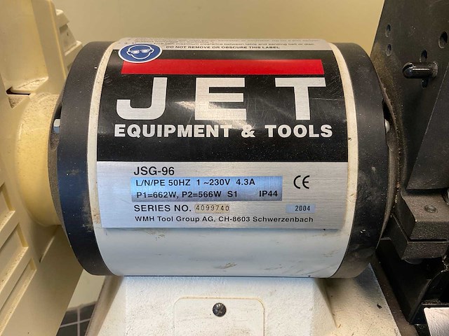 Jet jsg 96 band- en schijfschuurmachine - afbeelding 3 van  9