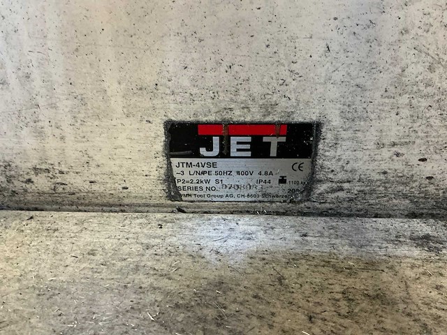 Jet jtm-4vse universele freesmachine - afbeelding 6 van  14