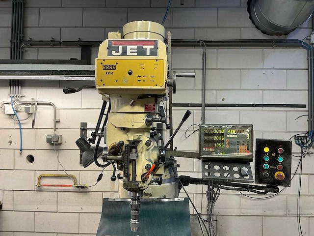 Jet jtm-4vse universele freesmachine - afbeelding 9 van  14