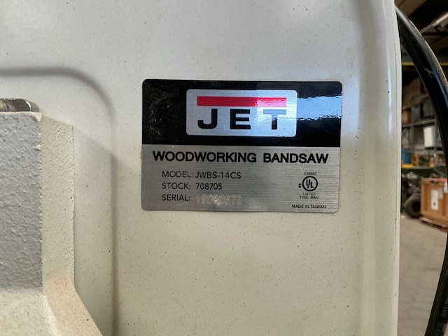 Jet jwbs-14cs lintzaagmachine - afbeelding 8 van  8