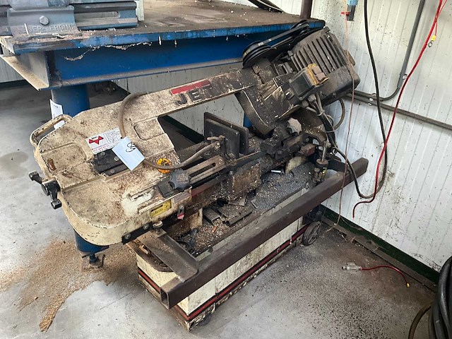 Jet metalen horizontale bandzaagmachine - afbeelding 1 van  6