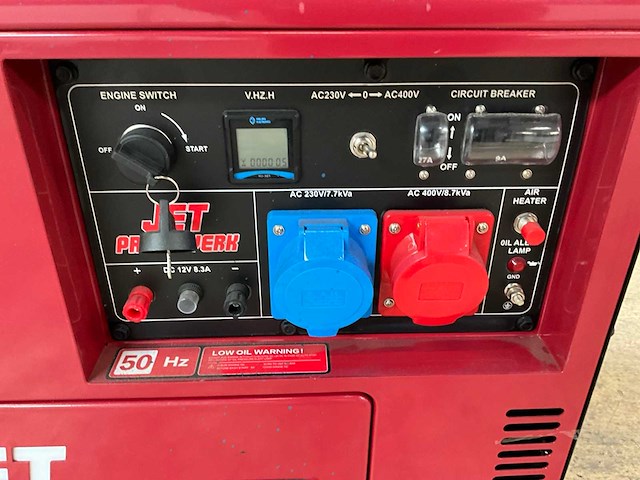 Jet profi-werk jpw-747 stroomgenerator - afbeelding 6 van  12