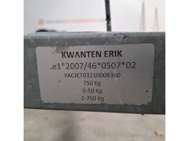 Jet-ski trailer, jet loader, 750kg - afbeelding 13 van  24