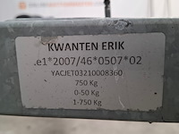 Jet-ski trailer, jet loader, 750kg - afbeelding 13 van  24
