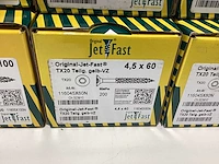 Jetfast schroeven diverse maten 2800 stuks - afbeelding 5 van  7