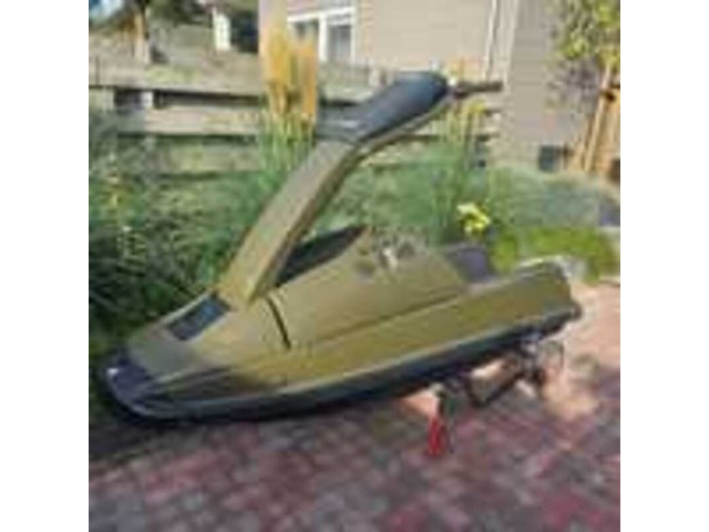 Jetski, yamaha superjet, groen - afbeelding 15 van  18