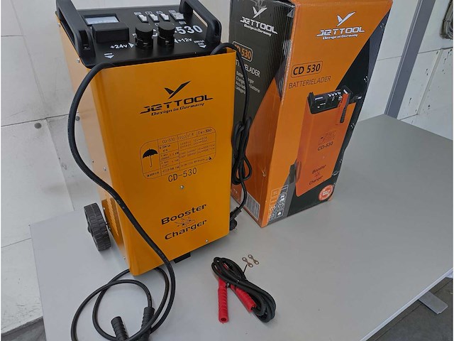 Jettool - 2025 - cd-530 - startbooster/lader 12/24v - afbeelding 1 van  6