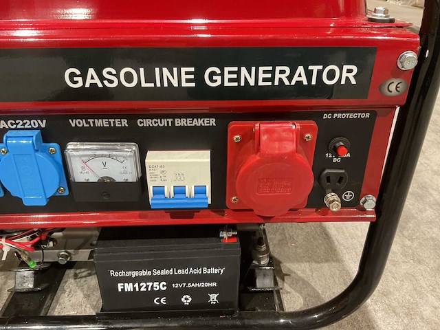 Jettool 8500w met accu 191532 stroomgenerator - afbeelding 4 van  8