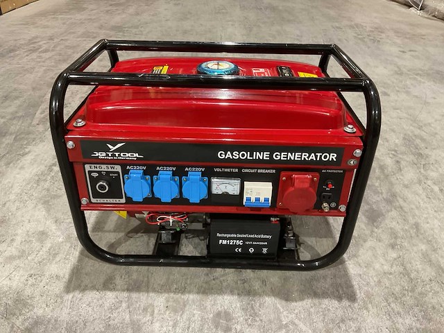 Jettool 8500w met accu 191532 stroomgenerator - afbeelding 1 van  13