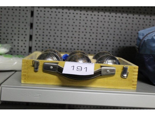 Jeu de boule set in koffer. margeproduct - afbeelding 1 van  2