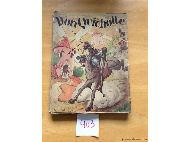 Jeugdboek don quichotte - afbeelding 1 van  3