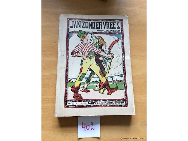Jeugdboek jan zonder vrees - afbeelding 1 van  3