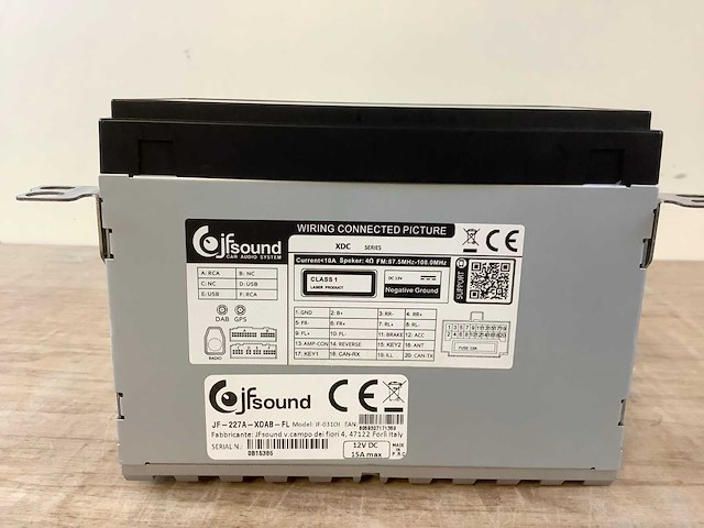 Jfsound jf-03101 auto radio - afbeelding 4 van  4