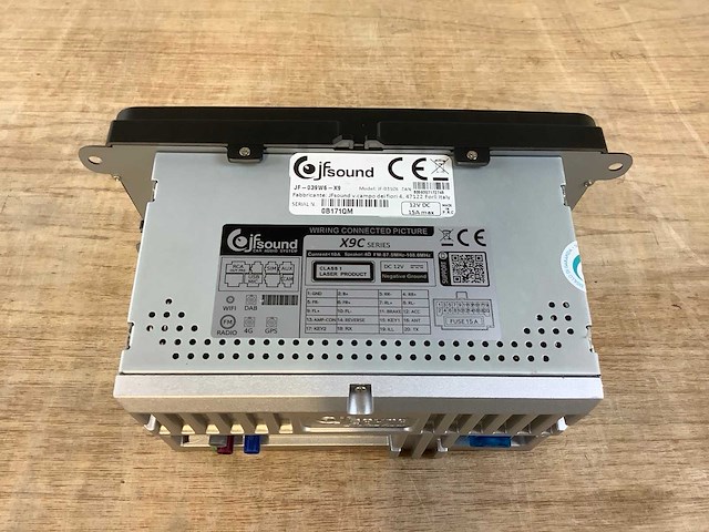 Jfsound jf-039w6 x9 car audio & video - afbeelding 4 van  5