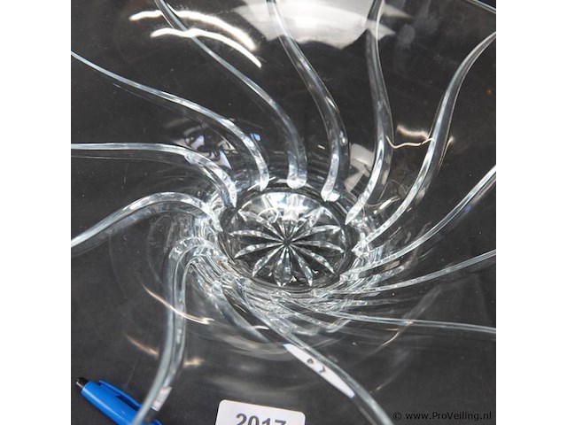 J.g. durand clerval?. kristallen schaal - afbeelding 4 van  5