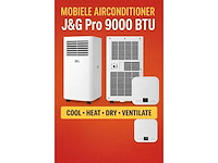 J&g mobiele airco pro 9000 btu (12x) - afbeelding 7 van  7