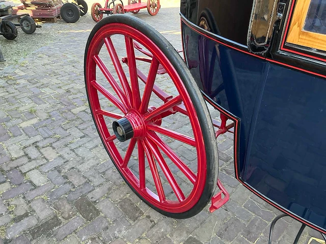 Jh vermeulen zn amsterdam coupe rijtuig - afbeelding 2 van  22