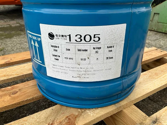 Jiangxi yuean superfine metal carbonyl iron powder ytf-hy2 ijzerpoeder 3000kg - afbeelding 2 van  2