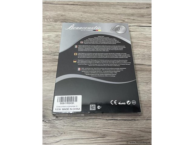 Jib boaacoustic hifi signaalkabel type toslink bb-101-1.5m - afbeelding 2 van  3